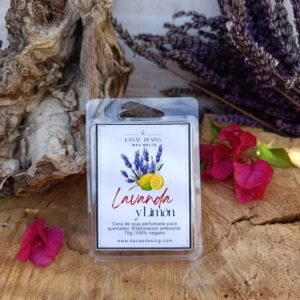 Cera Perfumada Lavanda y Limón