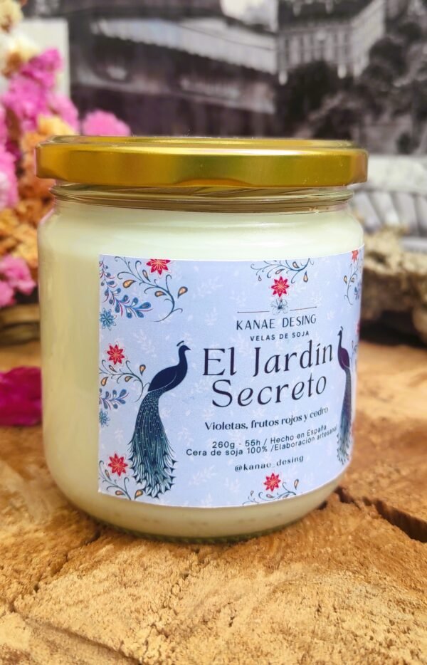 Vela aromática El jardín Secreto