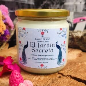 Vela de soja El jardín Secreto