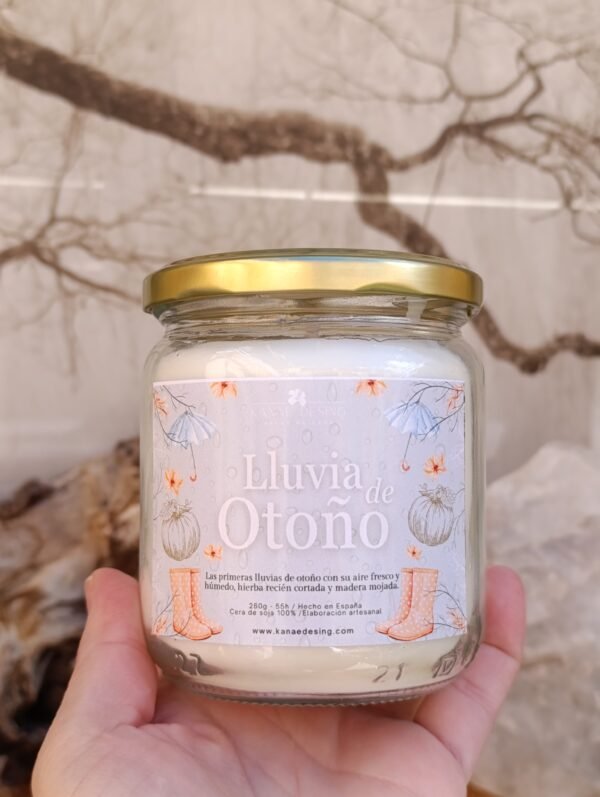 Vela aromática Lluvia de Otoño - Imagen 2