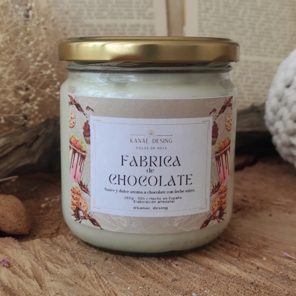 Vela Fábrica de Cohocolate de Kanae Desing