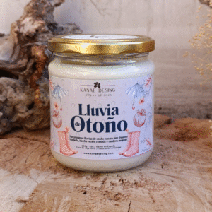 vela de soja lluvia de otoño