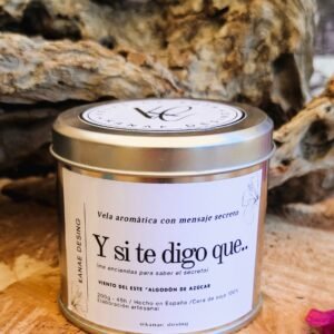 Vela Aromática con Mensaje Secreto