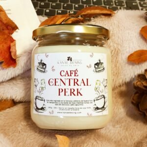Vela aromática de soja café capuchino