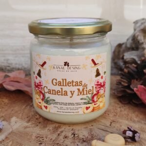 vela aromática Galletas de Canela y Miel