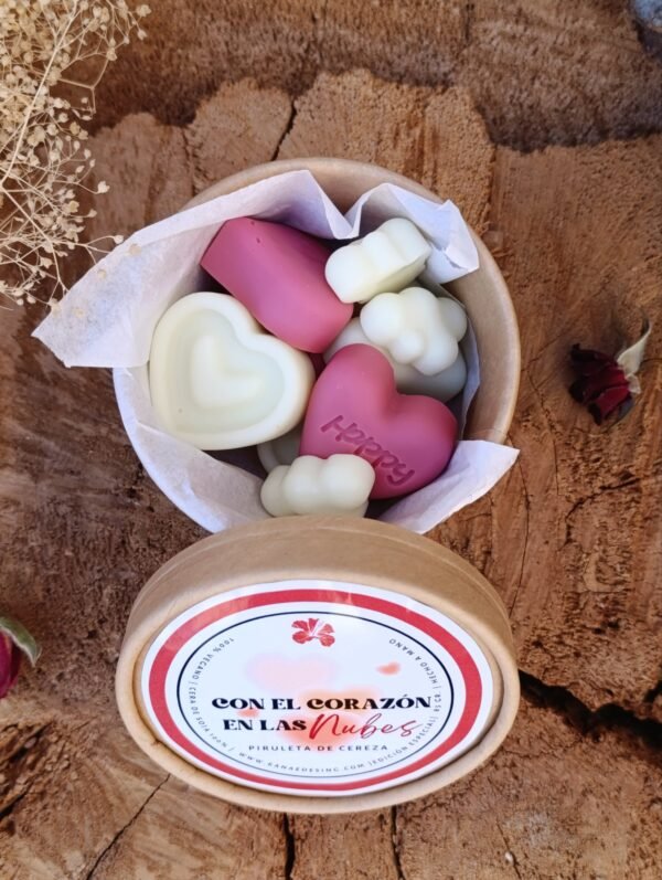 wax melts de cera perfumada aroma piruleta de cereza