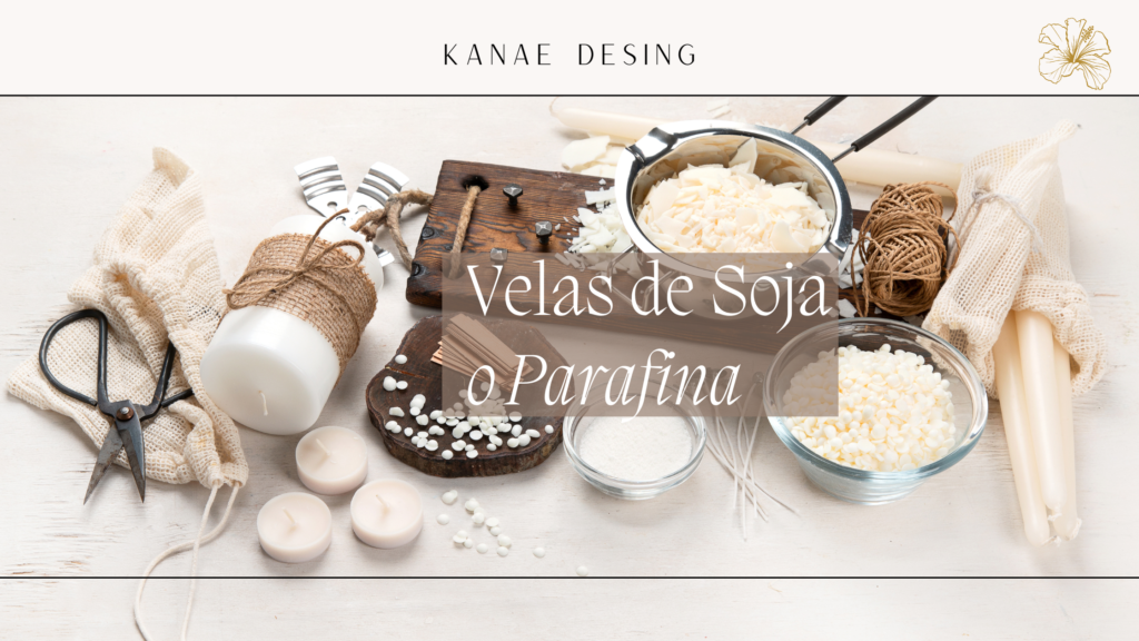 diferencia entre cera de soja y parafina