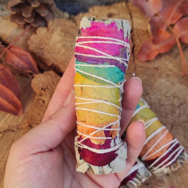 Atado de salvia blanca 7 chakras