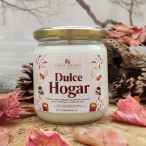 vela aromática dulce hogar