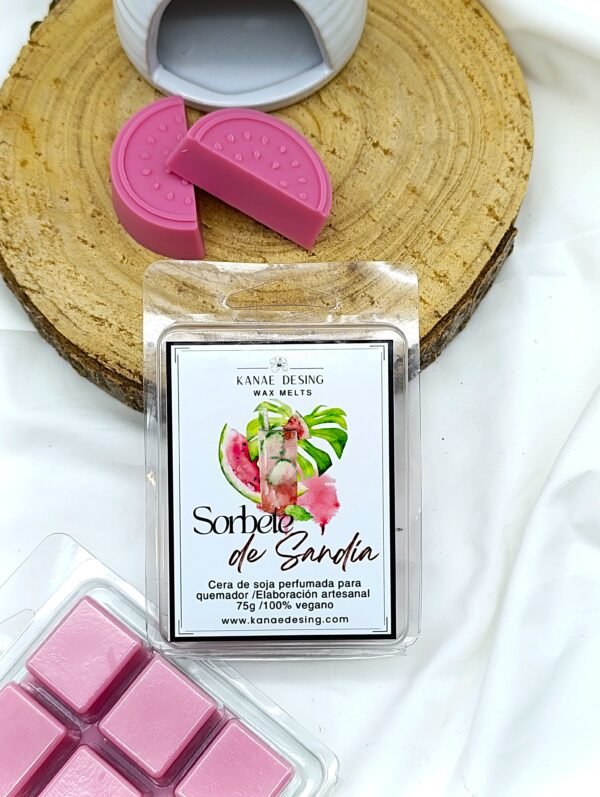 wax melts sorberte de sandía
