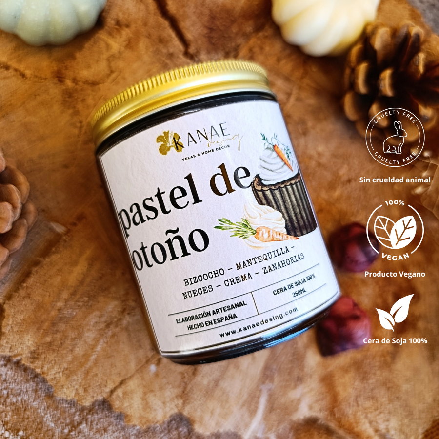 Vela aromática Pastel de Otoño - Imagen 2
