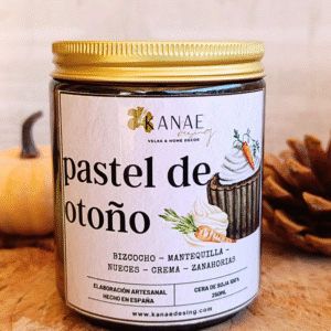 Vela aromática Pastel de Otoño