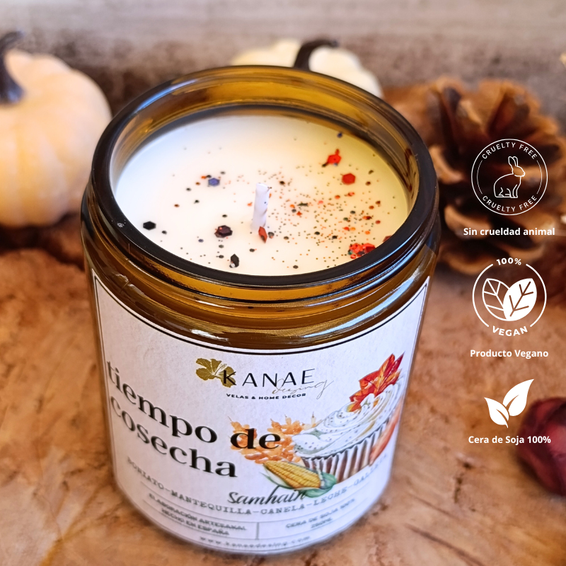 Vela aromática Tiempo de Cosecha - Imagen 2