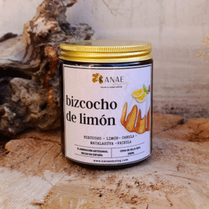 vela bizcocho de limón