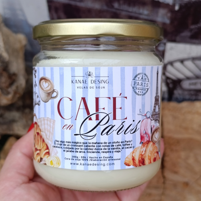 Vela Aromática "Café en París" - Imagen 3