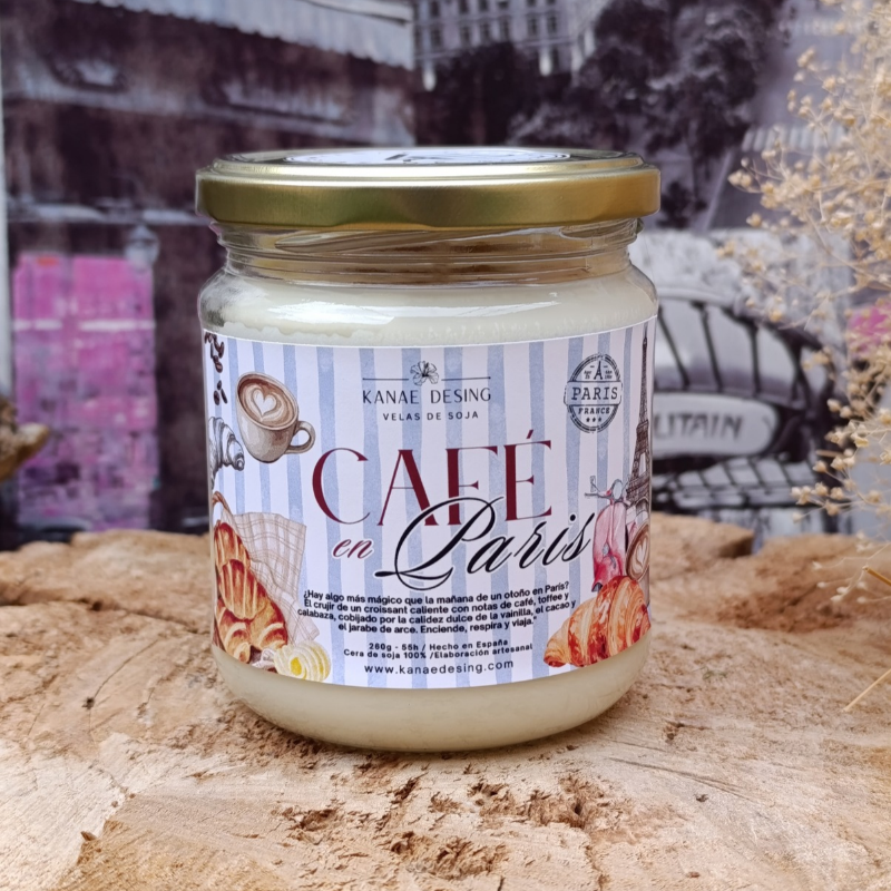 Vela Aromática "Café en París"